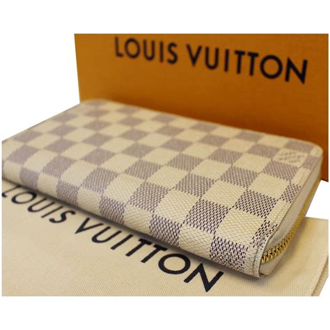 louis vuitton damier azur wallet review|louis vuitton damier zipper.